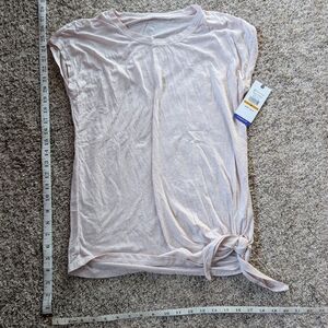 GAIAM Light Pink Short Sleeve Tee